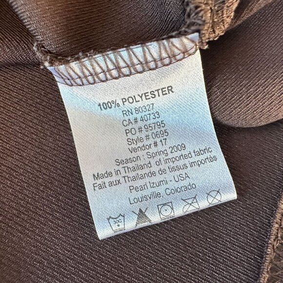 Pearl Izumi 1/2 Zip Brown Logo Spell Out Cycling Jersey Shirt Mens Large - Picture 7 of 8